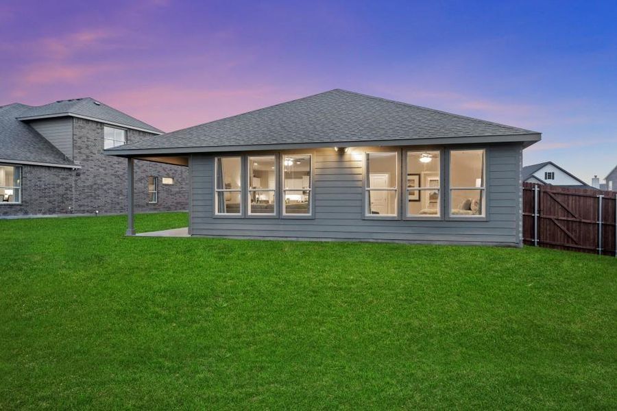 Backyard-All Home and community information, including pricing, included features, terms, availability and amenities, are subject to change at any time without notice or obligation. All Drawings, pictures, photographs, video, square footages, floor plans, elevations, features, colors and sizes are approximate for illustration purposes only and will vary from the homes as built. Backyard-All Home and community information, including pricing, included features, terms, availability and amenities, are subject to change at any time without notice or obligation. All Drawings, pictures, photographs, video, square footages, floor plans, elevations, features, colors and sizes are approximate for illustration purposes only and will vary from the homes as built.