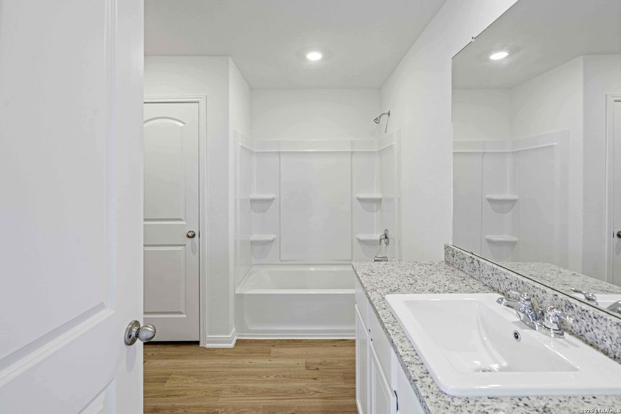 Furnished interior view inside a new home in , San Antonio (Image 6).