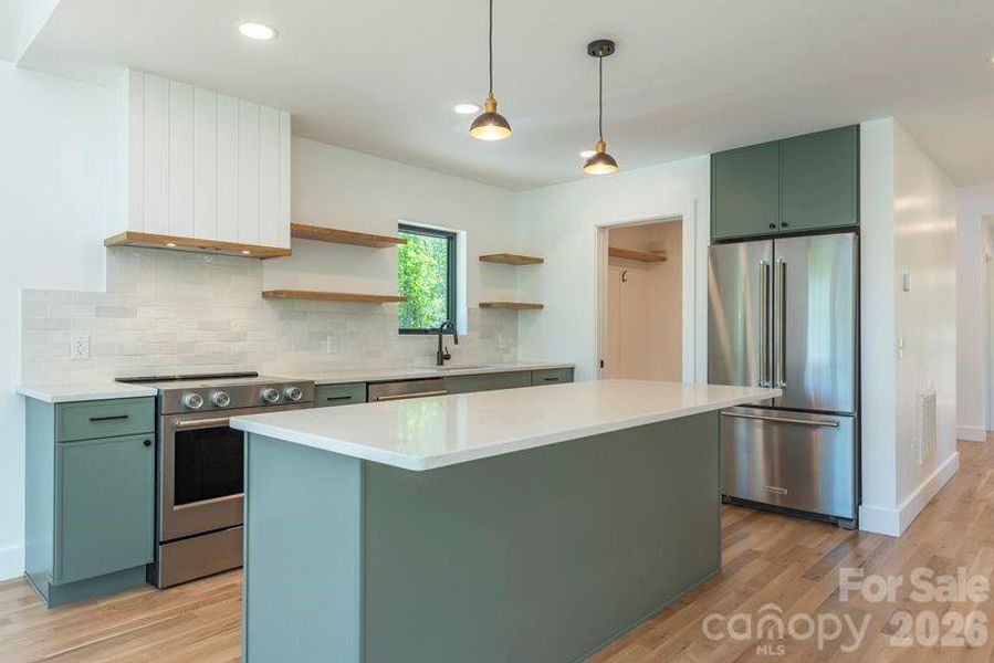 Furnished interior view inside a new home in , Asheville (Image 7).