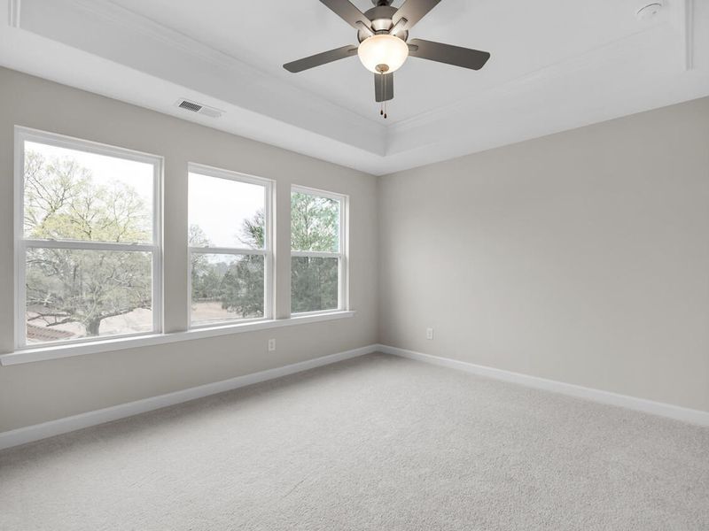Spacious, unfurnished interior of a new home in Camden Park, Knightdale (Image 22).