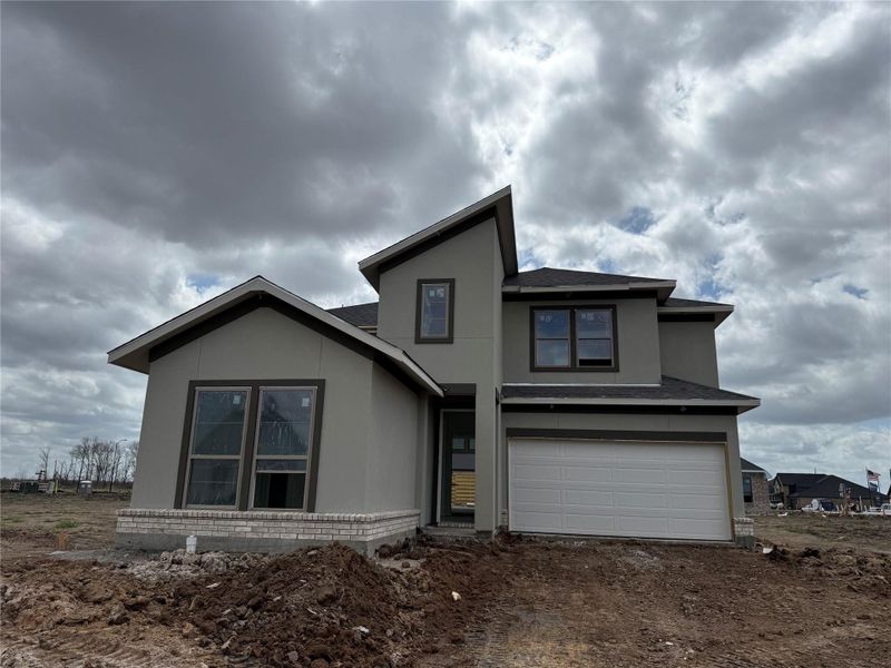 In-progress construction of a new home in Austin Point, Richmond, TX (Image 12).