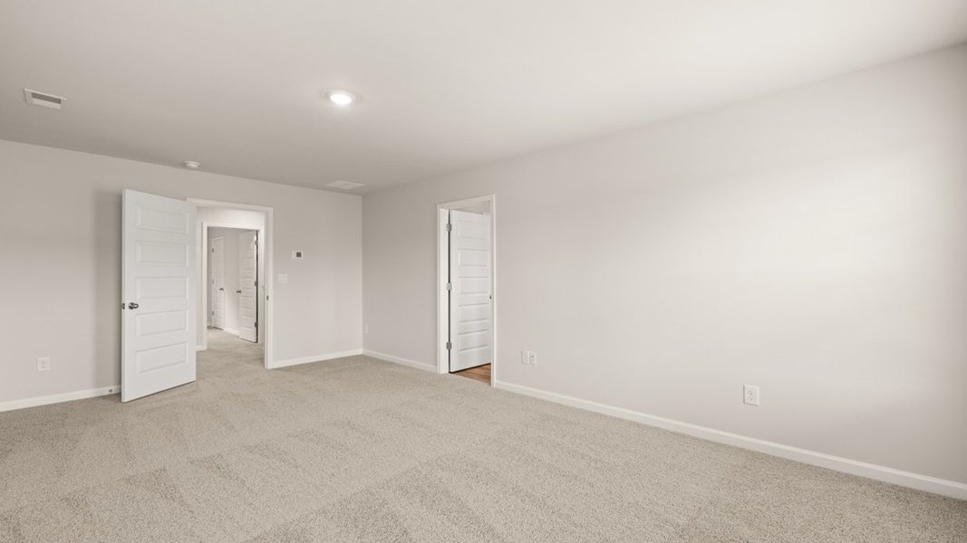 Spacious, unfurnished interior of a new home in Locust Grove Station - Cedar Ridge, Locust Grove (Image 23). Spacious, unfurnished interior of a new home in Locust Grove Station - Cedar Ridge, Locust Grove (Image 23).