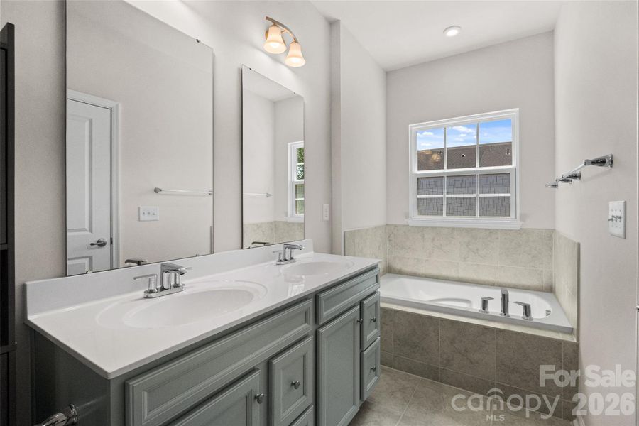 Furnished interior view inside a new home in , Matthews (Image 12).