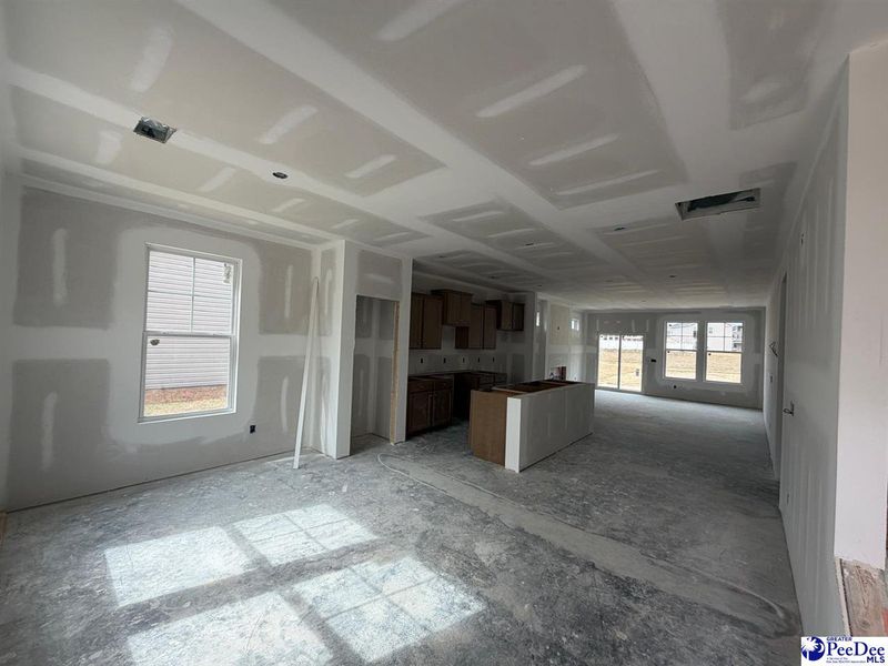 In-progress construction of a new home in The Grove, Florence, SC (Image 8).