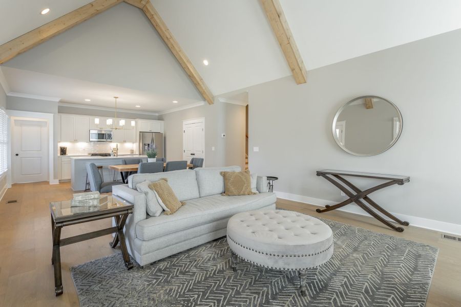 Furnished interior in a model home at Baker Road in Birchwood (Image 25).