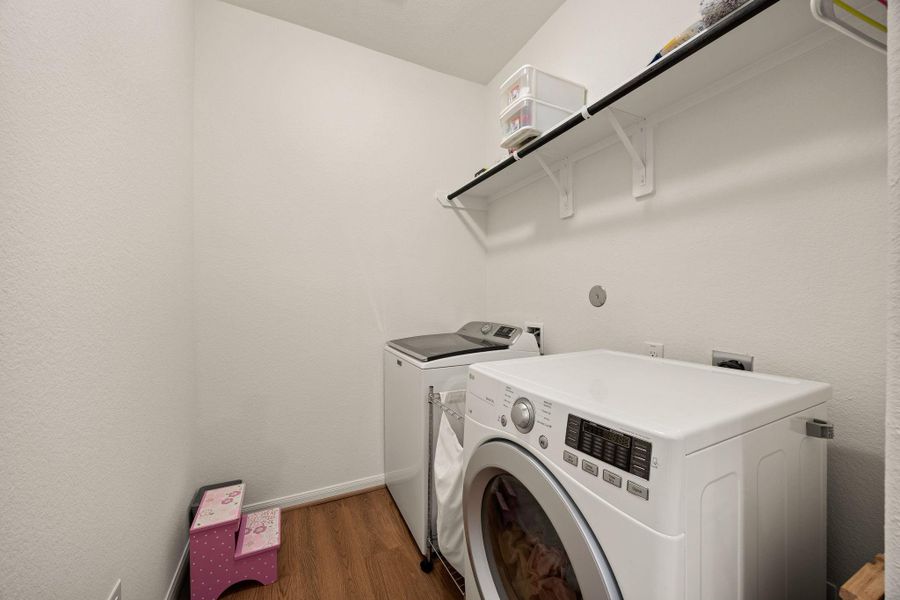 Furnished interior view inside a new home in Willowpoint, Tomball (Image 21).