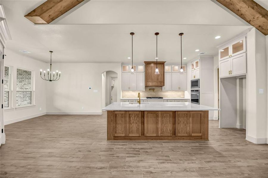 Furnished interior view inside a new home in , Decatur (Image 9).