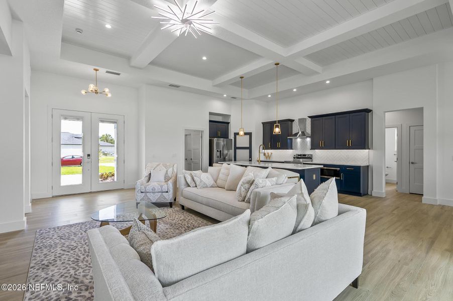 Furnished interior view inside a new home in , Palm Coast (Image 6).