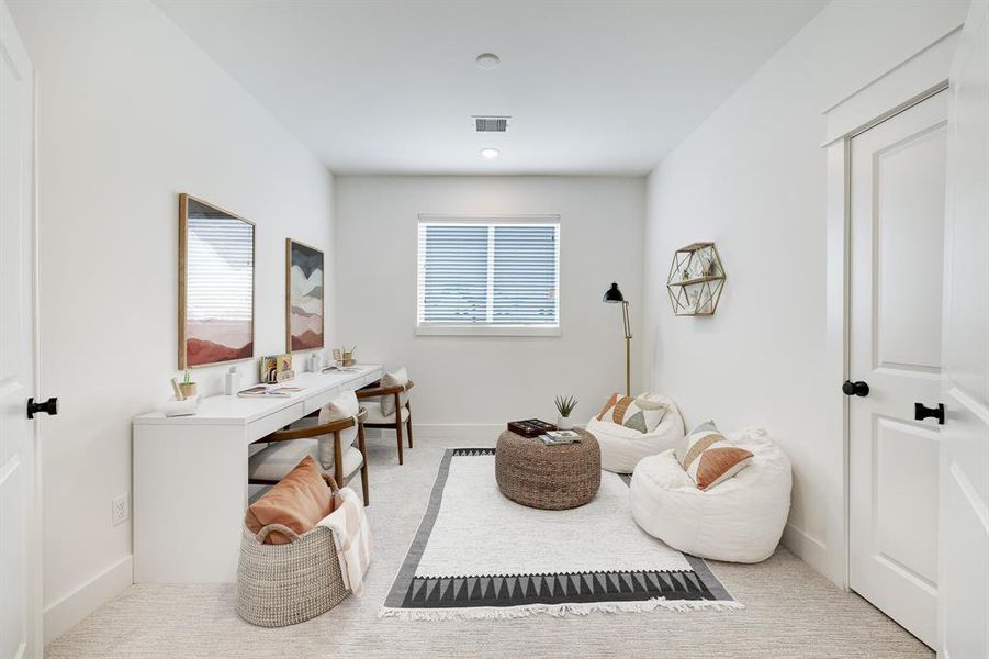 Versatile Bonus Room: Ideal as a cozy bedroom or a chic home office.