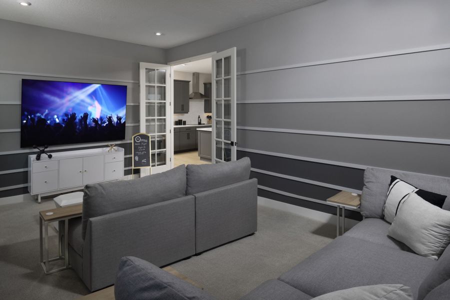 Representative furnished interior of a home built from the The Red Rock by Mattamy Homes in Windwater, Parrish (Image 10).