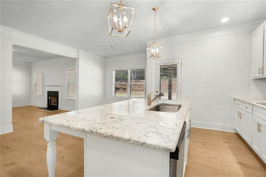 Furnished interior view inside a new home in The Landing at Miller’s Ferry, Adairsville (Image 10). Furnished interior view inside a new home in The Landing at Miller’s Ferry, Adairsville (Image 10).