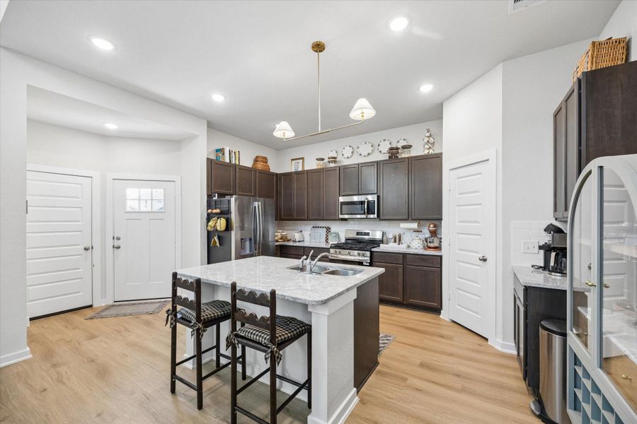 Furnished interior view inside a new home in , Bellville (Image 5). Furnished interior view inside a new home in , Bellville (Image 5).