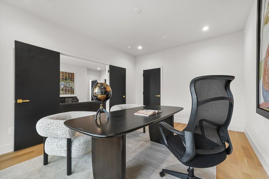Furnished interior view inside a new home in , Decatur (Image 47).