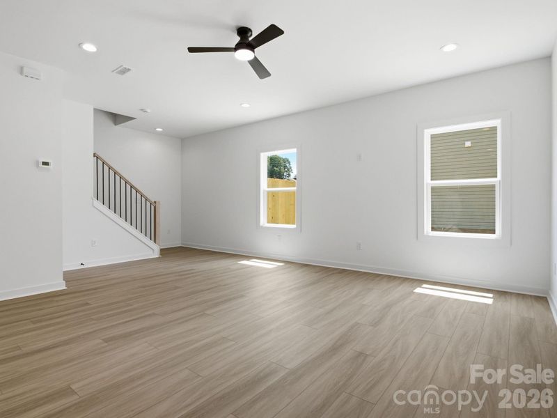 Spacious, unfurnished interior of a new home in , Charlotte (Image 18).