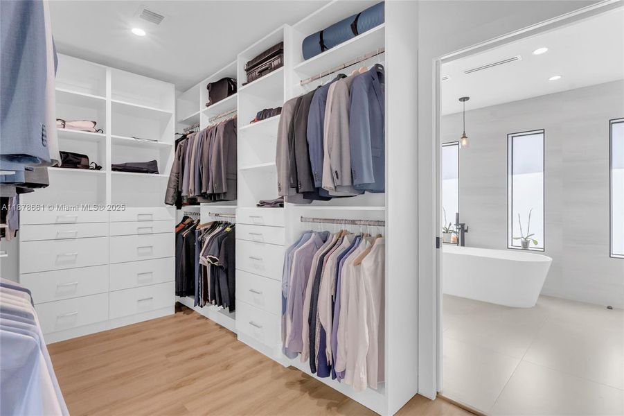 Furnished interior view inside a new home in , Miami (Image 15).