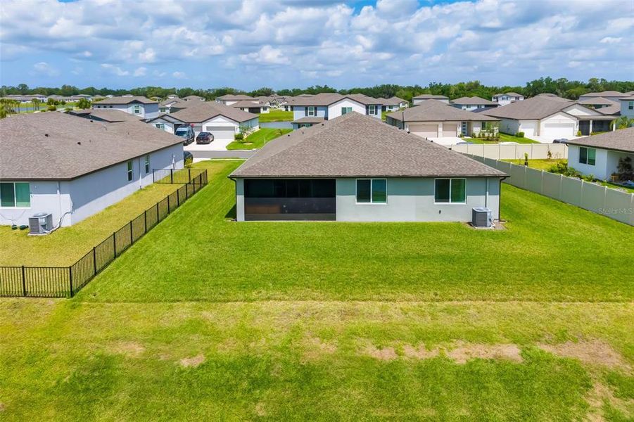 Exterior details and patio area of a home in , Parrish (Image 26).