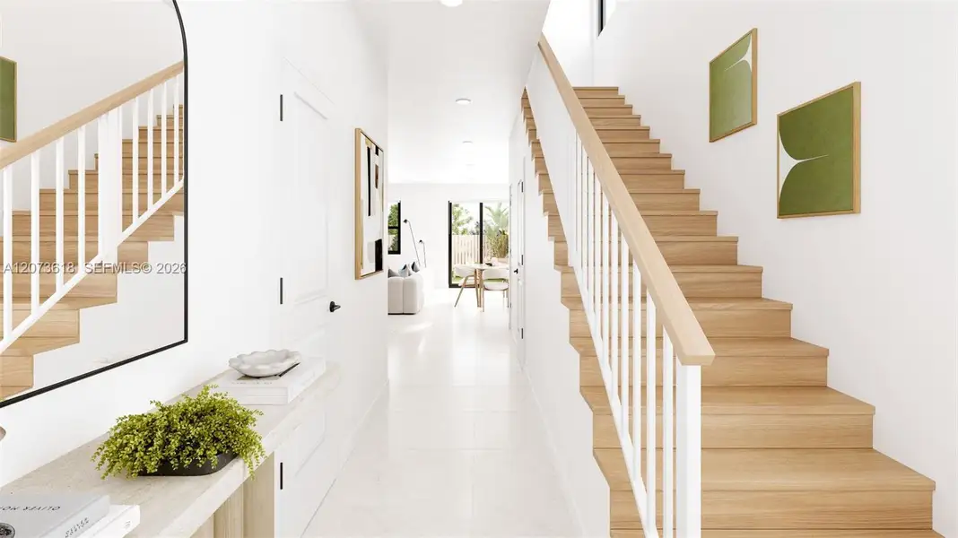 Furnished interior view inside a new home in , Homestead (Image 4).