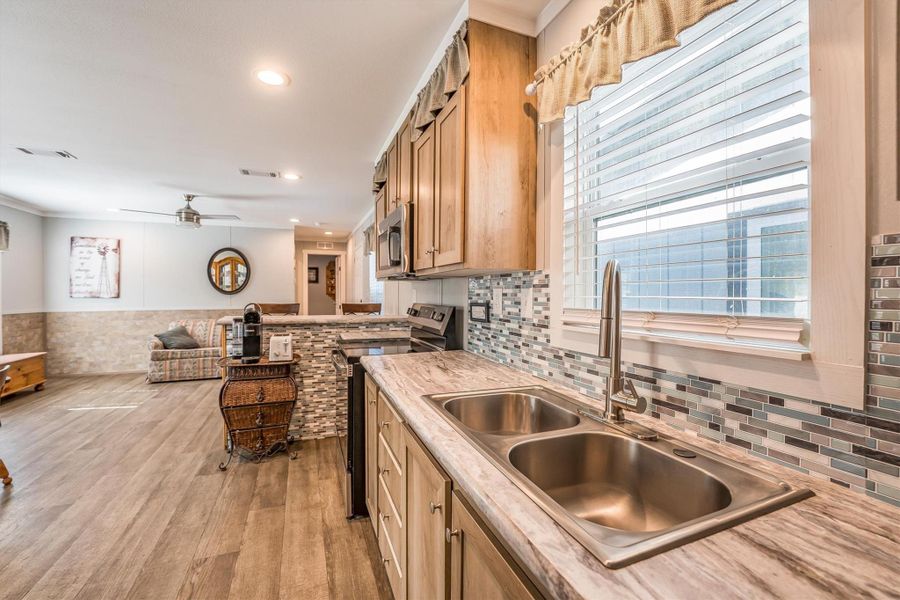 Furnished interior view inside a new home in , Coldspring (Image 5).
