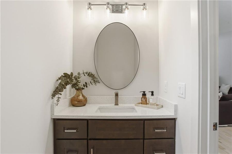 Furnished interior view inside a new home in , Atlanta (Image 7).