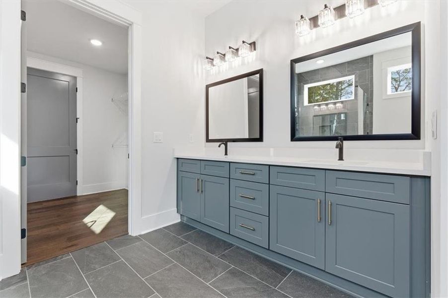 Furnished interior view inside a new home in , Cartersville (Image 17).