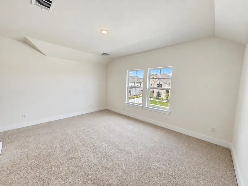 Spacious, unfurnished interior of a new home in Santa Rita Ranch, Liberty Hill (Image 23). Spacious, unfurnished interior of a new home in Santa Rita Ranch, Liberty Hill (Image 23).