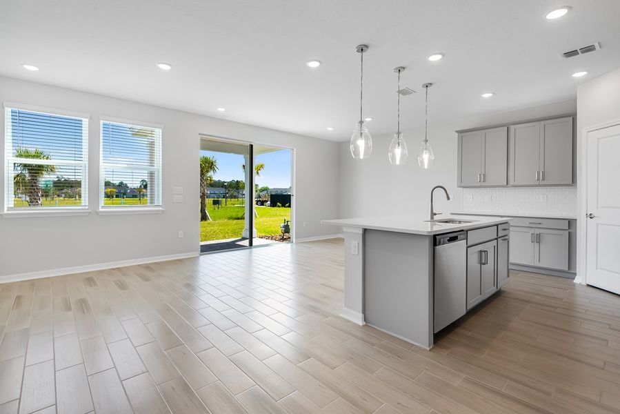 Spacious, unfurnished interior of a new home in Cherry Elm at SilverLeaf, St. Augustine (Image 12). Spacious, unfurnished interior of a new home in Cherry Elm at SilverLeaf, St. Augustine (Image 12).