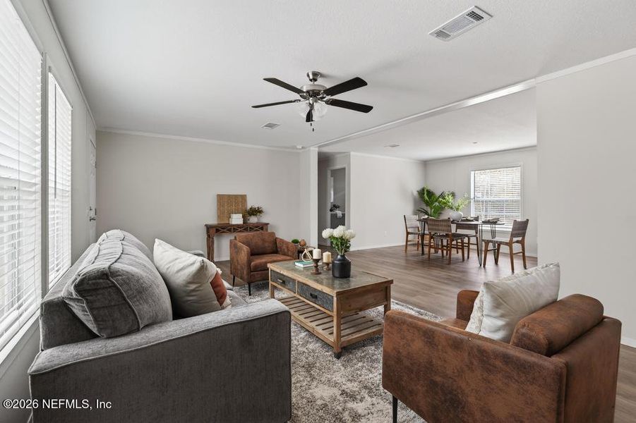 Furnished interior view inside a new home in , Middleburg (Image 13).