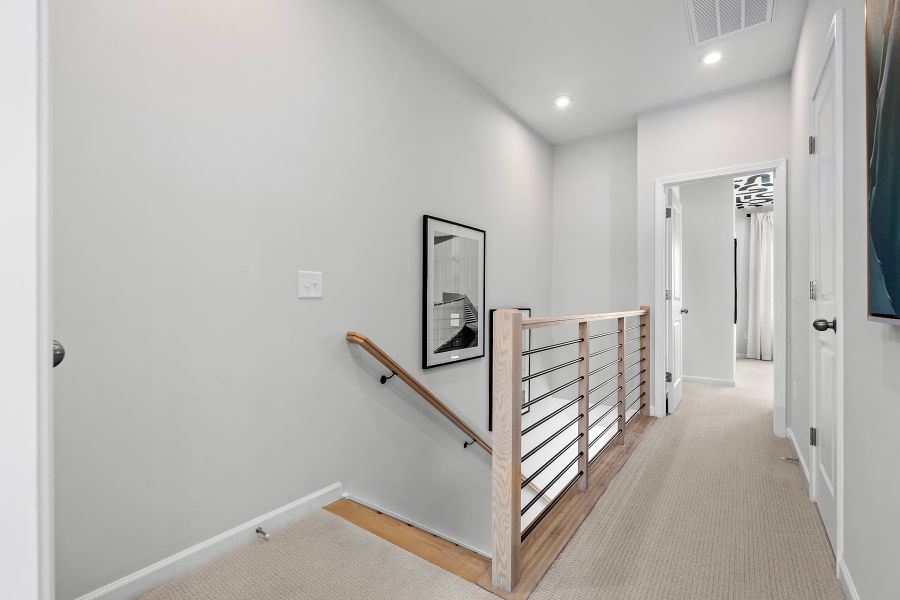 Representative unfurnished interior of a home built from the Braden by Tri Pointe Homes in Southmont, Charlotte (Image 18). Representative unfurnished interior of a home built from the Braden by Tri Pointe Homes in Southmont, Charlotte (Image 18).