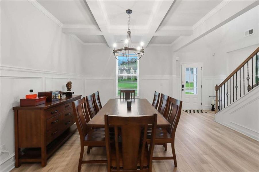 Furnished interior view inside a new home in Trinity Park, McDonough (Image 50).