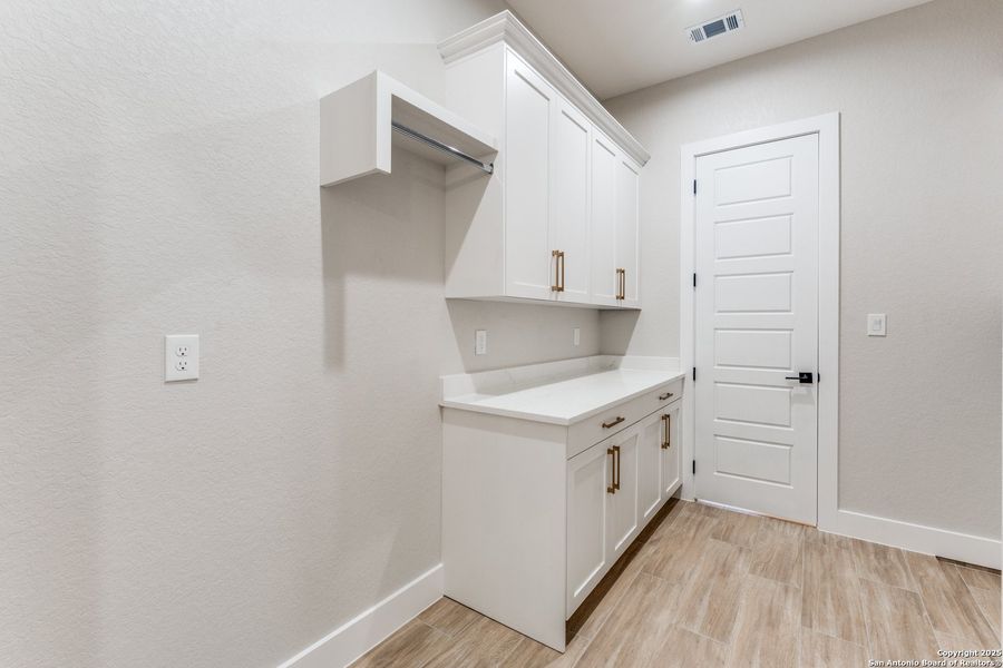 Furnished interior view inside a new home in , Adkins (Image 7).