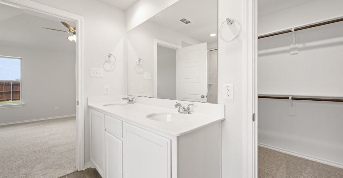 Representative exterior photo of a completed home built from the Lincoln by Impression Homes in Baker Farms, Cleburne, TX (Image 16).