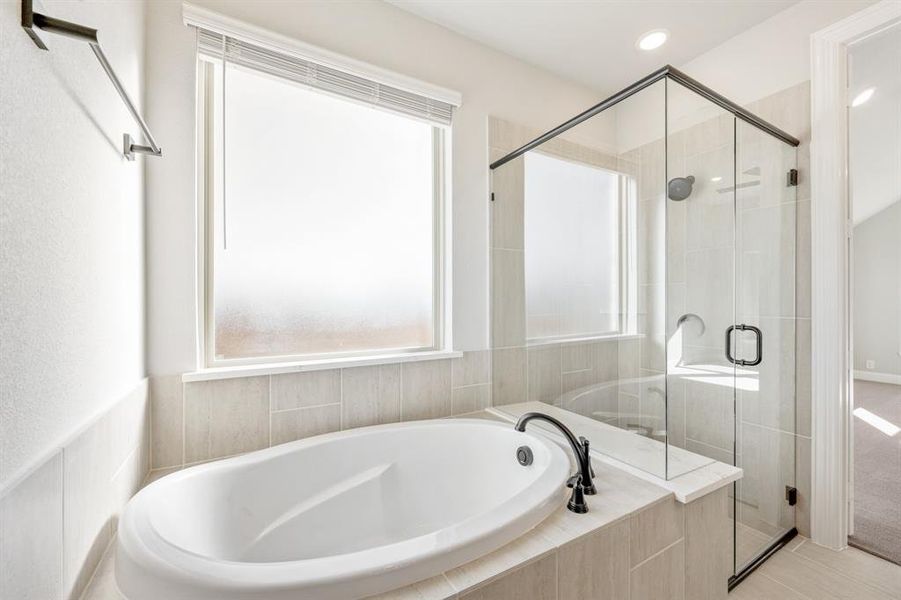 Furnished interior view inside a new home in Timberbrook, Justin (Image 28).