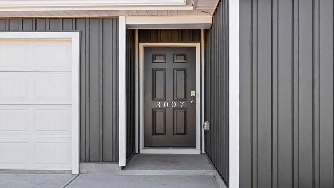 Exterior details and patio area of a home in Harper Ridge, Roebuck (Image 3).