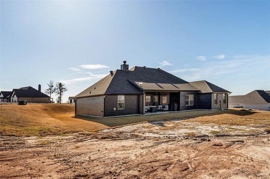 Exterior details and patio area of a home in Grace Lane Estates, Brock (Image 22).