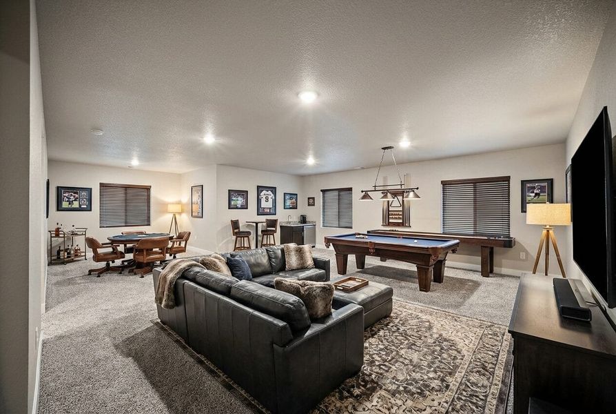 Furnished interior view inside a new home in Aspen Ranch, Fountain (Image 18).