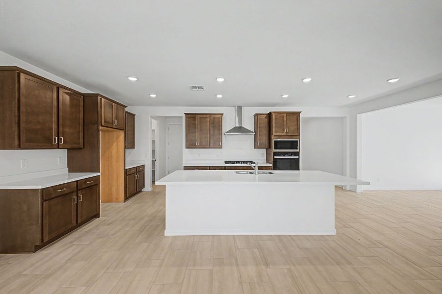 Furnished interior view inside a new home in Las Ventanas, Goodyear (Image 2).