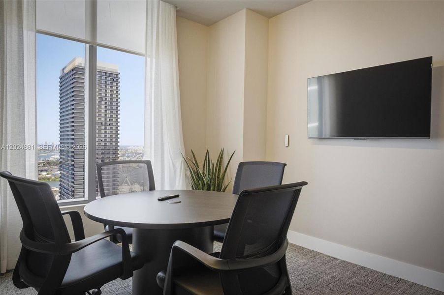Furnished interior view inside a new home in , Miami (Image 18). Furnished interior view inside a new home in , Miami (Image 18).