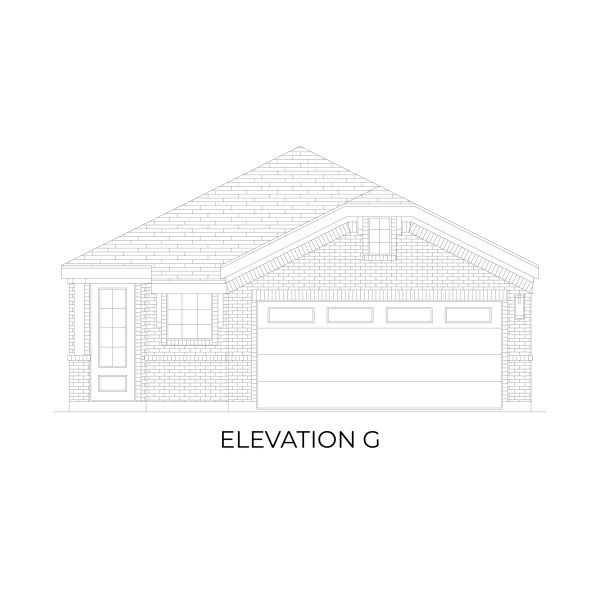 Representative rendering of the exterior for the Lincoln F by First Texas Homes (Image 10).
