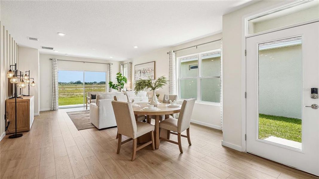 Furnished interior view inside a new home in Ocala Preserve, Ocala (Image 11).