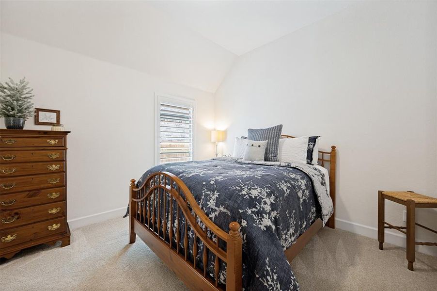 Furnished interior view inside a new home in Trinity Falls, McKinney (Image 18).