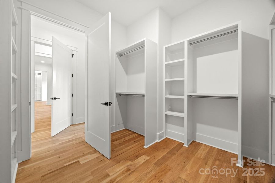 Primary Closet with Custom Storage