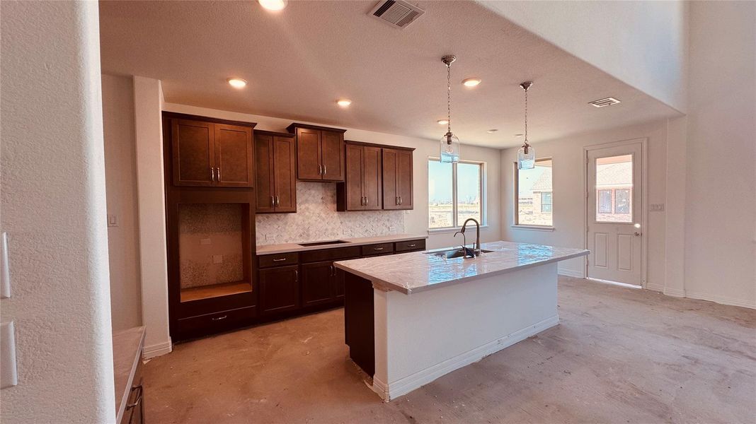 Furnished interior view inside a new home in Ashland, Angleton (Image 9).