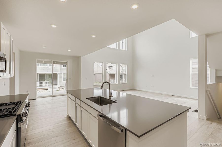 Furnished interior view inside a new home in Brighton Crossings: The Grand Collection, Brighton (Image 6).