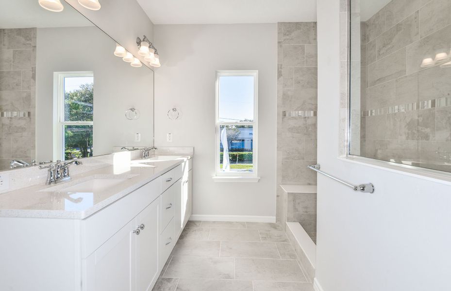 Owner's Suite Bathroom with Dual Sinks