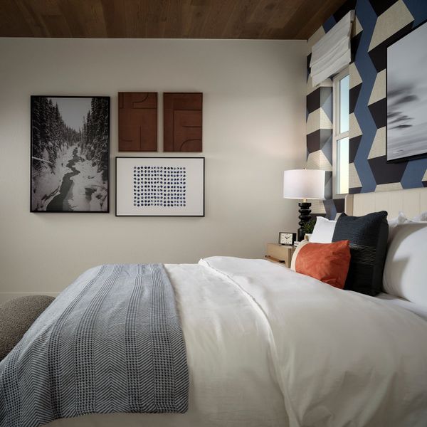 Representative interior finishes for a home built from the 2803 by Tri Pointe Homes in Painted Prairie, Aurora (Image 20).