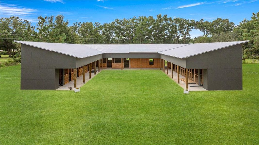 Front exterior of a new home in , Ocala, FL, highlighting curb appeal (Image 18). Front exterior of a new home in , Ocala, FL, highlighting curb appeal (Image 18).