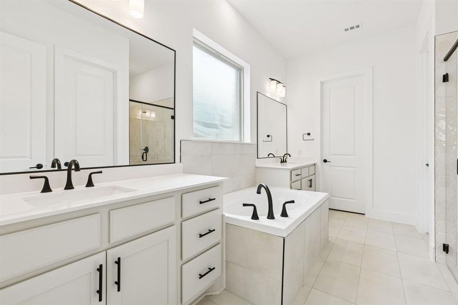 Furnished interior view inside a new home in , McKinney (Image 12).