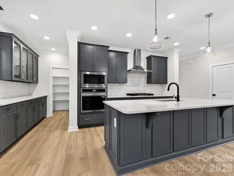 Furnished interior view inside a new home in Whitley Preserve – Park Collection, Mint Hill (Image 5).