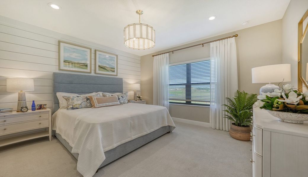 Representative furnished interior of a home built from the Tidewinds 2 by Neal Communities in Vistera of Venice, Venice (Image 27).