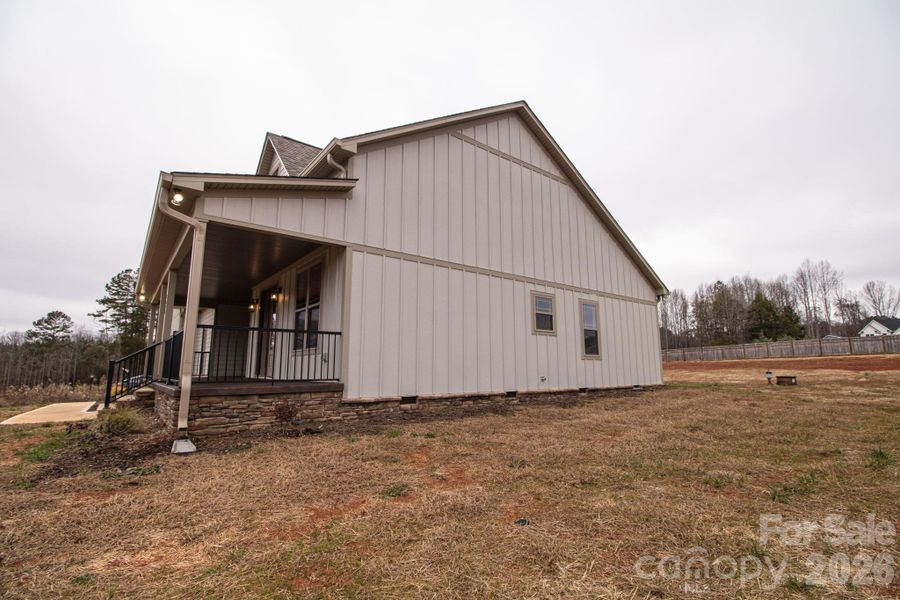 Exterior details and patio area of a home in , Salisbury (Image 25).